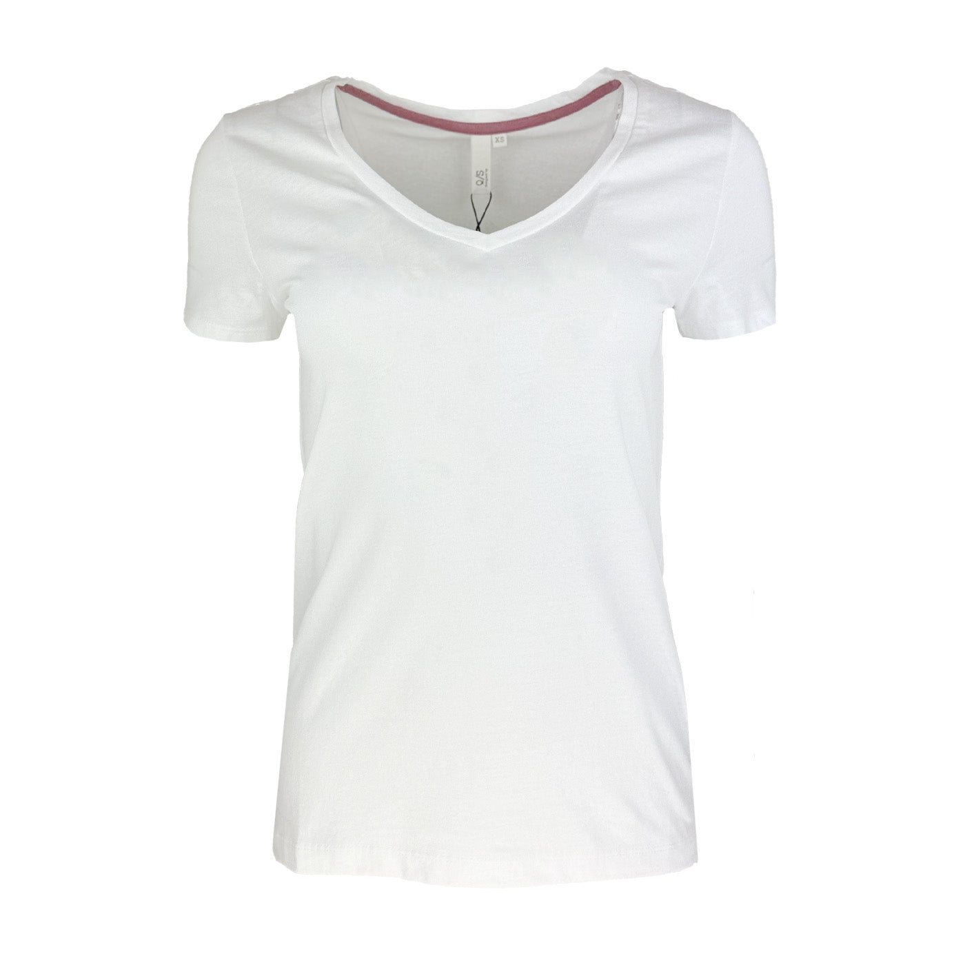 Дамска бяла тениска QS by S.Oliver - 0