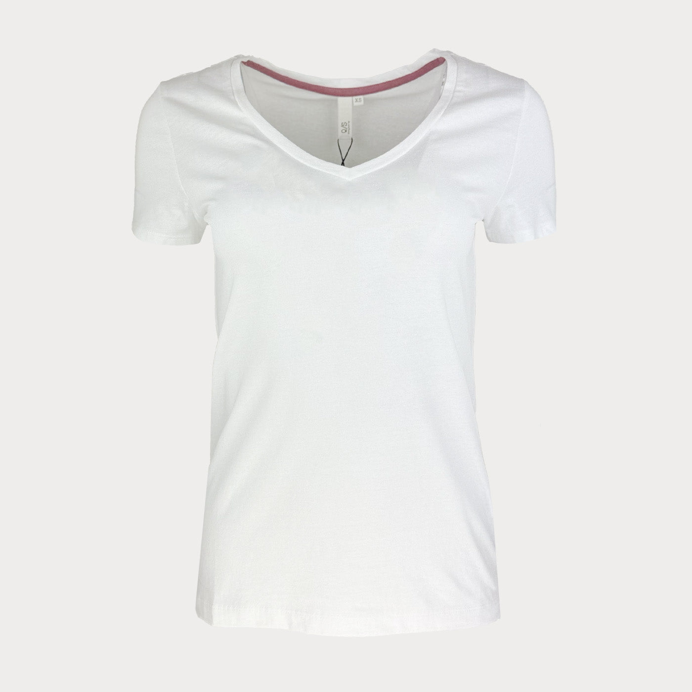 Дамска бяла тениска QS by S.Oliver