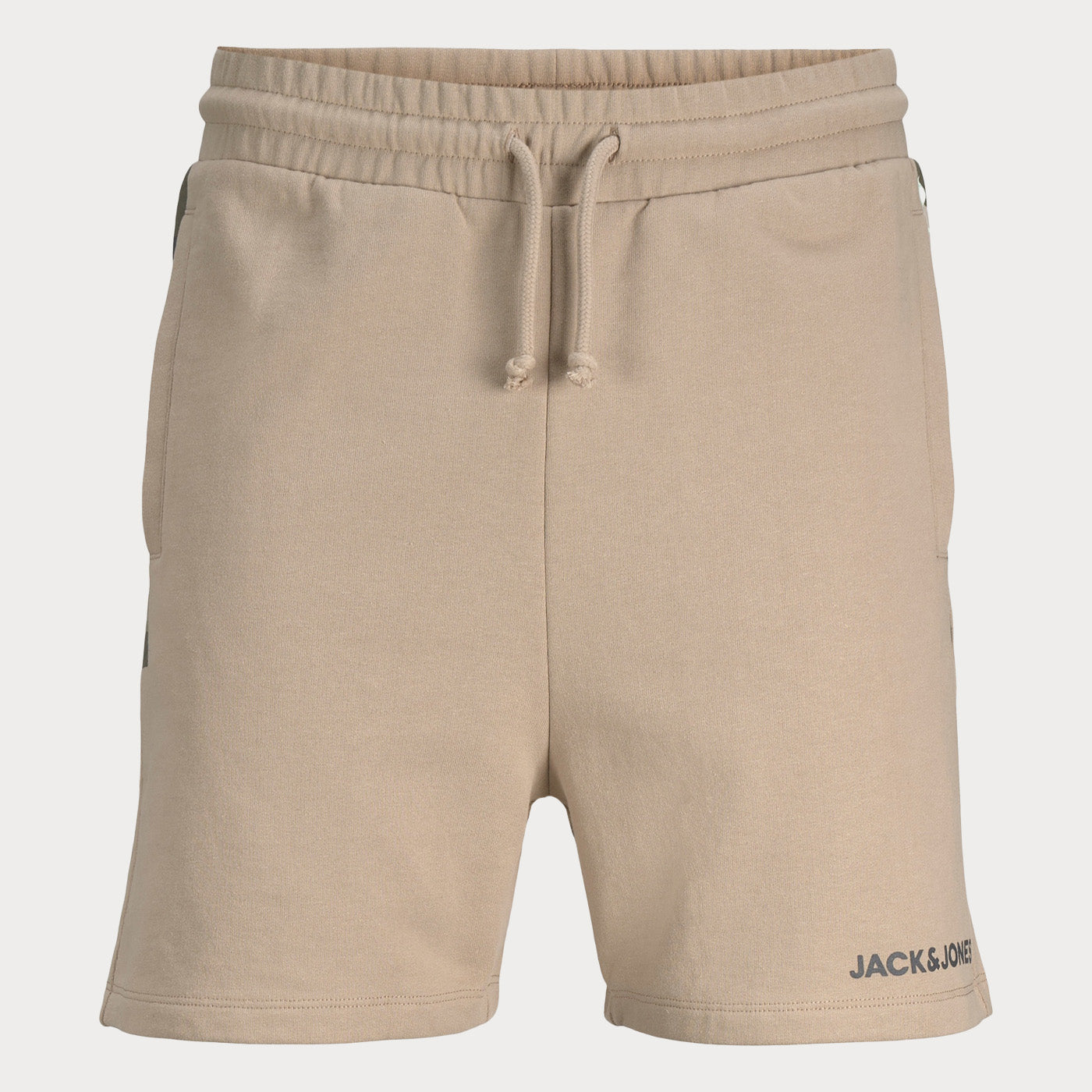 Мъжки спортни къси панталони Jack&Jones в бежово