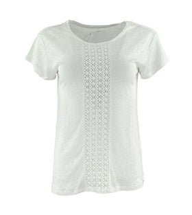 Дамска ленена блуза с къс ръкав Mexx