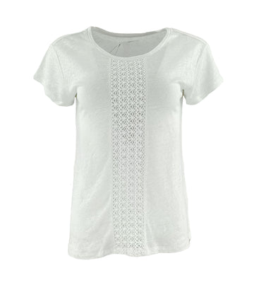 Дамска ленена блуза с къс ръкав Mexx