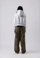Дамски суитшърт Nike в сив цвят Oversized-3