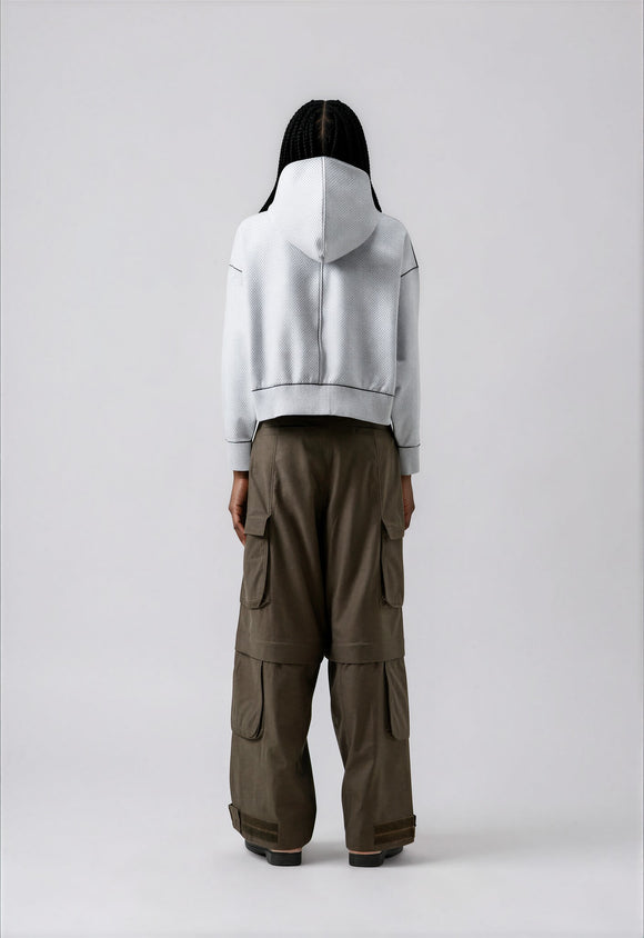 Дамски суитшърт Nike в сив цвят Oversized