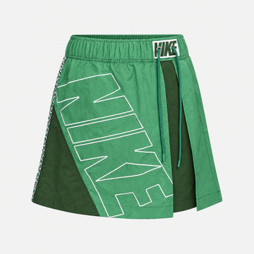 Nike дамска пола в зелен цвят