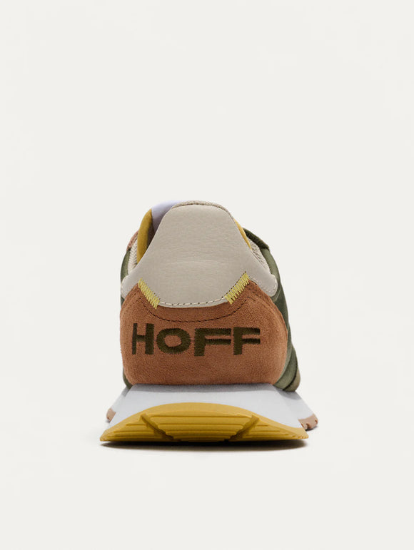 Дамски спортни обувки модел THEBES в тъмно зелено