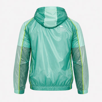 Мъжко зелено яке Lacoste от полиамид - 0