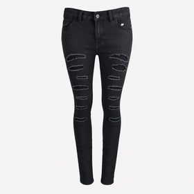 Черни дамски дънки skinny Tom Tailor Jona