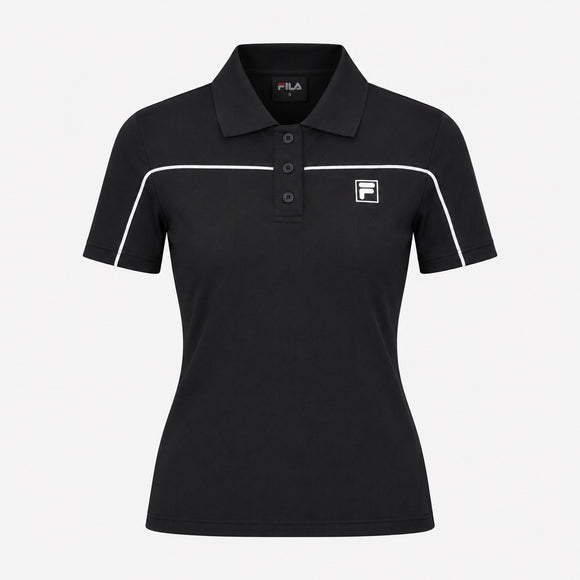 Fila дамска черна поло тениска