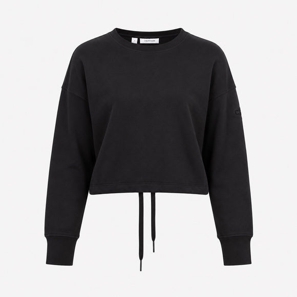 Calvin Klein дамски суитшърт в черно