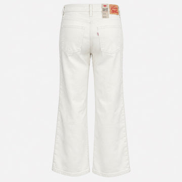 Дамски бели дънки с широки крачоли Levis - 0