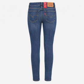 Дамски дънки skinny в тъмно синьо Levis 711 - 0