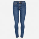 Дамски дънки skinny в тъмно синьо Levis 711-1
