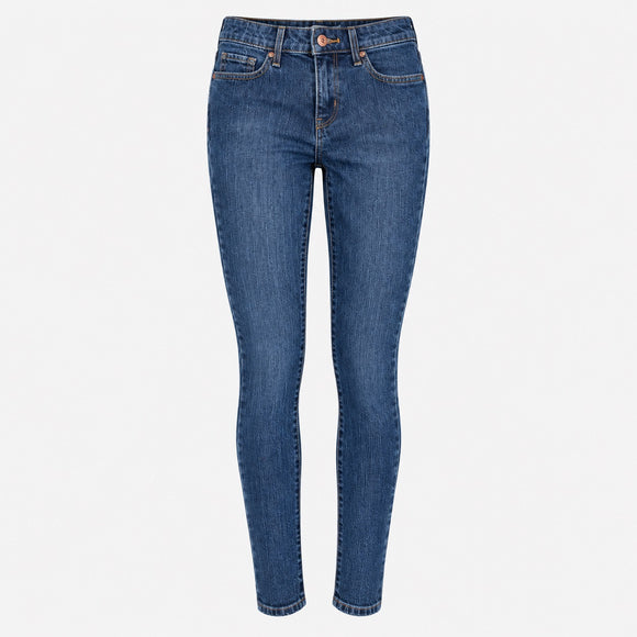 Дамски дънки skinny в тъмно синьо Levis 711