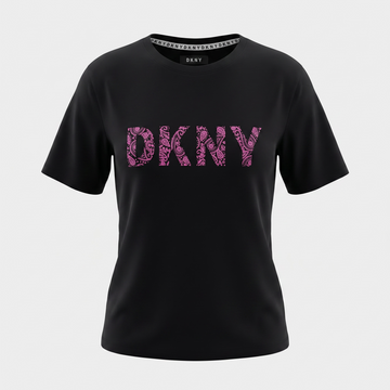 Горнище на пижама с къси ръкави DKNY