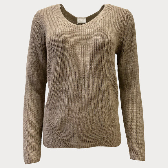 Дамски плетен пуловер VILA