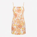 Оранжева дамска рокля VILA