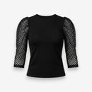 Дамска блуза Vero Moda с дантелени ръкави
