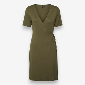Vero Moda дамска рокля в зелен цвят