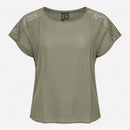 Дамска тениска Vero Moda в зелен цвят