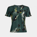 Дамска тениска Vero Moda в зелен цвят
