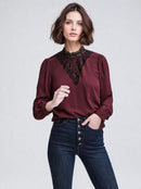 Дамска блуза Vero Moda в червено-2