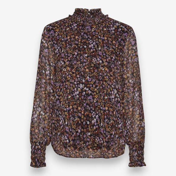 Дамска блуза Vero Moda в черен цвят
