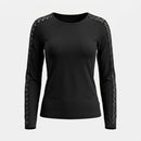 Дамска блуза Vero Moda с дантела, черна