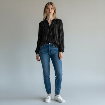 Дамска блуза Vero Moda в черно - 0