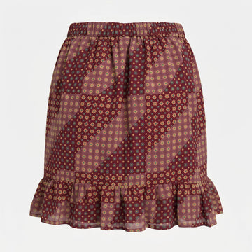 Многоцветна дамска пола Vero Moda - 0