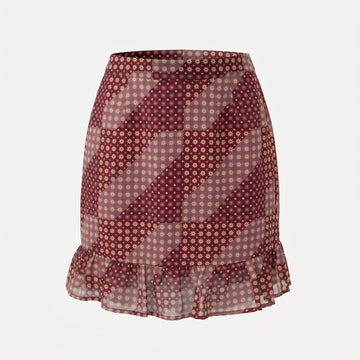 Многоцветна дамска пола Vero Moda