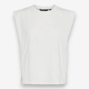 Дамски бял памучен топ Vero Moda