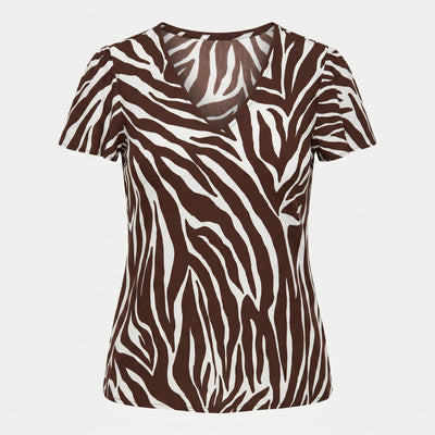 Дамска блуза ONLY с животински принт