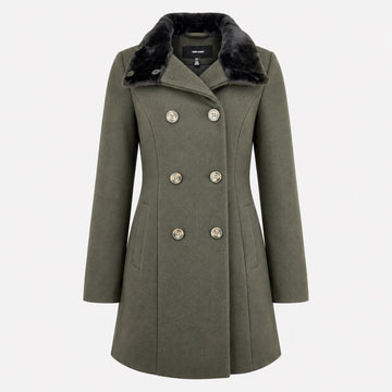 Дамско палто Vero moda в зелено
