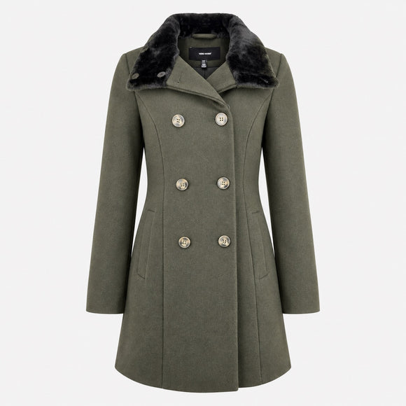 Дамско палто Vero moda в зелено