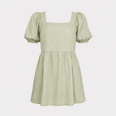 Дамска рокля Vero Moda в зелен цвят