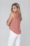 Дамска блуза Vero Moda в розово-3