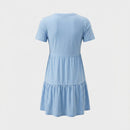 Vero Moda дамска рокля в синьо-4