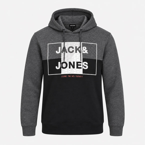 Мъжки суитшърт Jack & Jones, черен