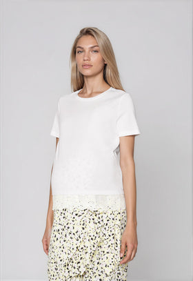 Vero Moda дамска тениска в бял цвят - 0