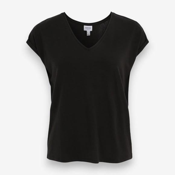 Дамска черна тениска Vero Moda