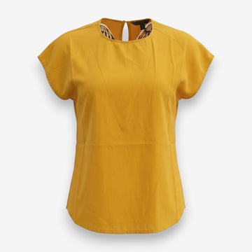 Жълт дамски топ Vero Moda