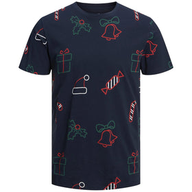 Мъжка тениска Jack&Jones XMAS - 0