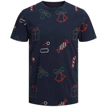 Мъжка тениска Jack&Jones XMAS - 0