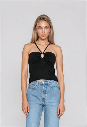 Дамски топ Vero Moda в черно - 0