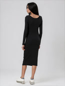 Дамска рокля Vero Moda в черно-3