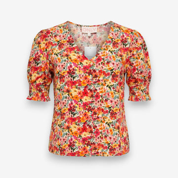 Многоцветна дамска блуза ONLY с флорален принт