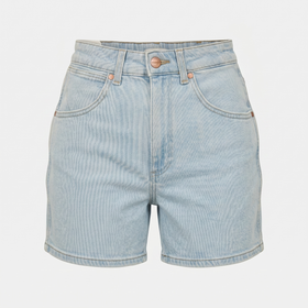 Дамски къси дънки Wrangler Mom в синьо