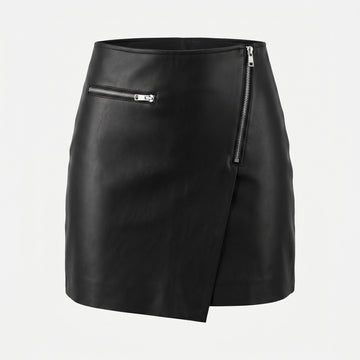 Дамска кожена пола Guess - 0