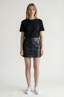 Дамска кожена пола Guess-3