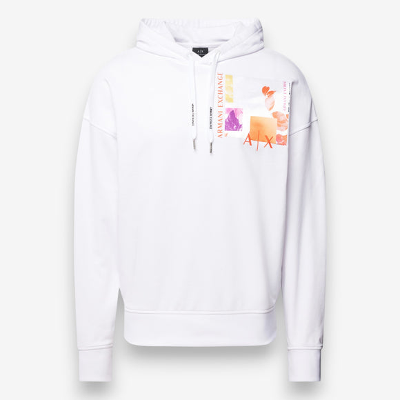 Мъжки суитшърт Armani Exchange в бяло